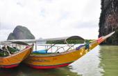   ทัวร์อ่าวพังงา เกาะปันหยี เรือหางยาว